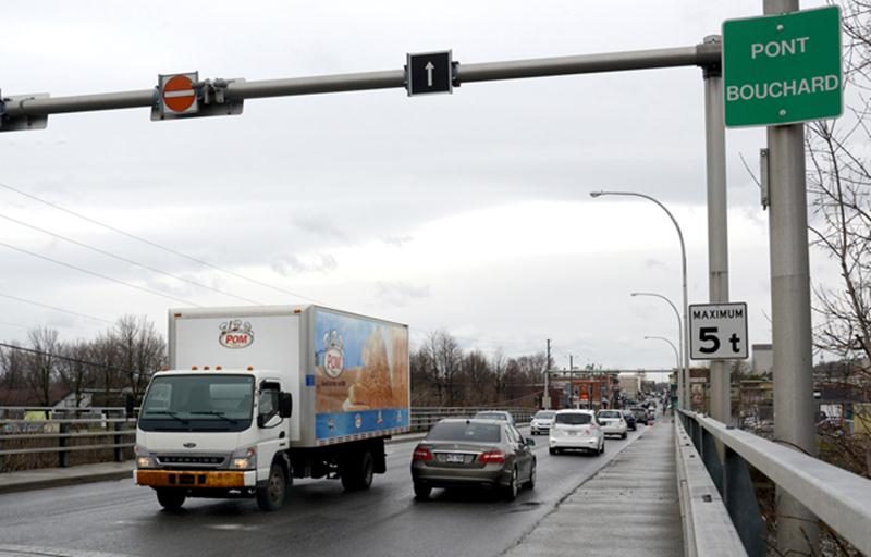 Le pont Bouchard interdit aux camions