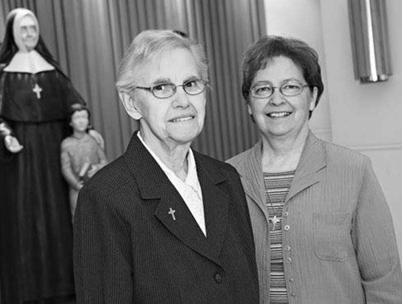 Sr Juliette Vadnais et Sr Jocelyne Allard
