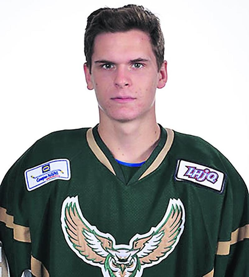 Anthoni Nadeau a marqué deux buts dans la victoire contre Granby.  Photothèque | Le Courrier ©