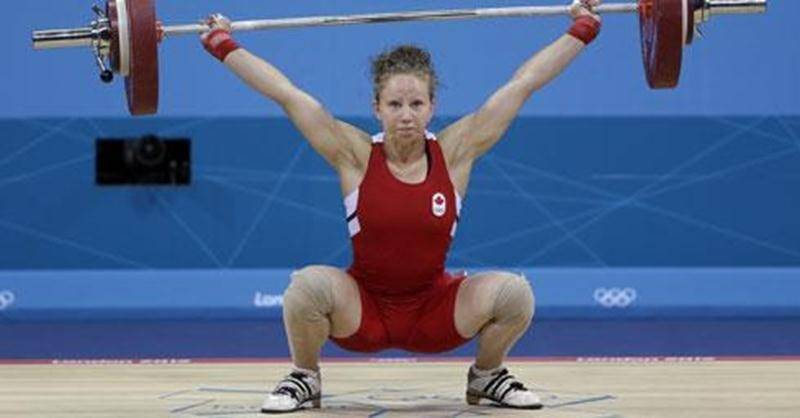 La Maskoutaine Annie Moniqui a conquis la foule londonienne avec sa détermination lors de l'épreuve d'haltérophilie des moins de 58 kilos, le 30 juillet.