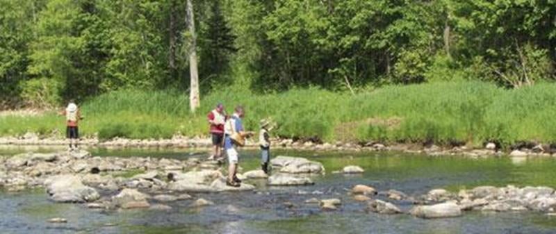 Des élèves du Club de pêche à la mouche de l’école René-Saint-Pierre ont participé à une sortie de pêche sur la rivière Nicolet grâce à la générosité des Canadiens de Montréal et du Club Optimiste de Douville. Ces élèves participent depuis le début de l’année à l’appropriation de connaissances entomologiques, apprennent à monter leurs mouches et se pratiquent au lancer particulier de cette pêche. La persévérance scolaire étant au coeur de leur réussite, ce club fut dès le début de l’année prisé