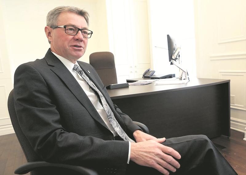 Le maire de Saint-Hyacinthe, Claude Corbeil.