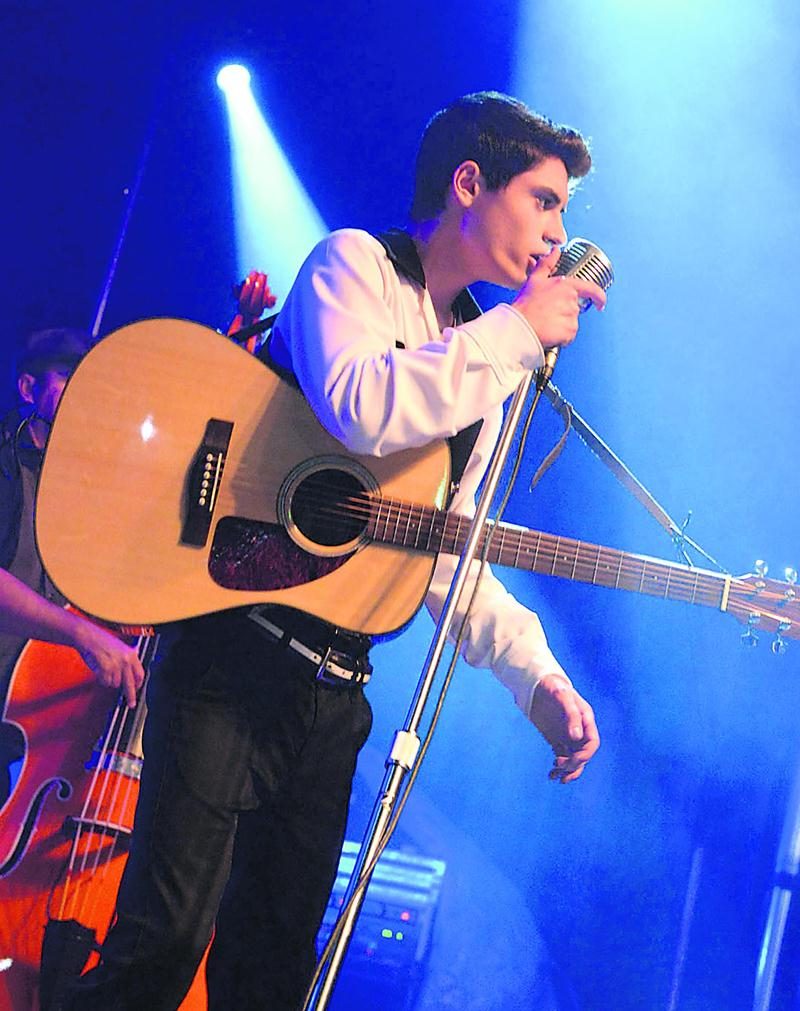 David Thibault qui personnifie Elvis a été la révélation de l’Expo Bar. Photo Expo