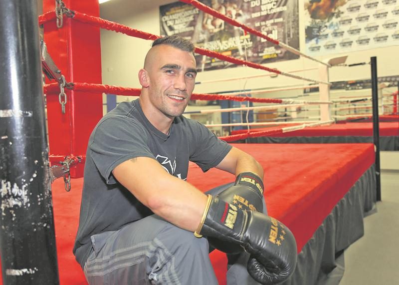 Michaël Gadbois a été le plus constant face au Mexicain Abraham Gomez.  Photo Robert Gosselin | Le Courrier ©