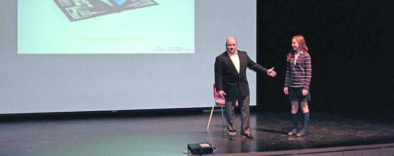 Le psychologue sportif du Canadien de Montréal, Sylvain Guimond, a rendu visite aux élèves de 4e secondaire du Collège Saint-Maurice.