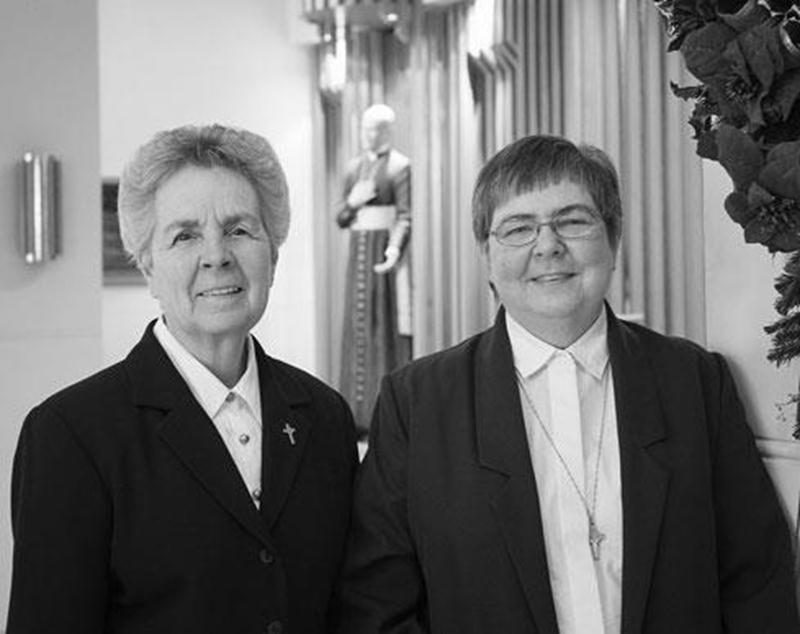Soeur Maryse Gauvin et Soeur Johanne Coulombe