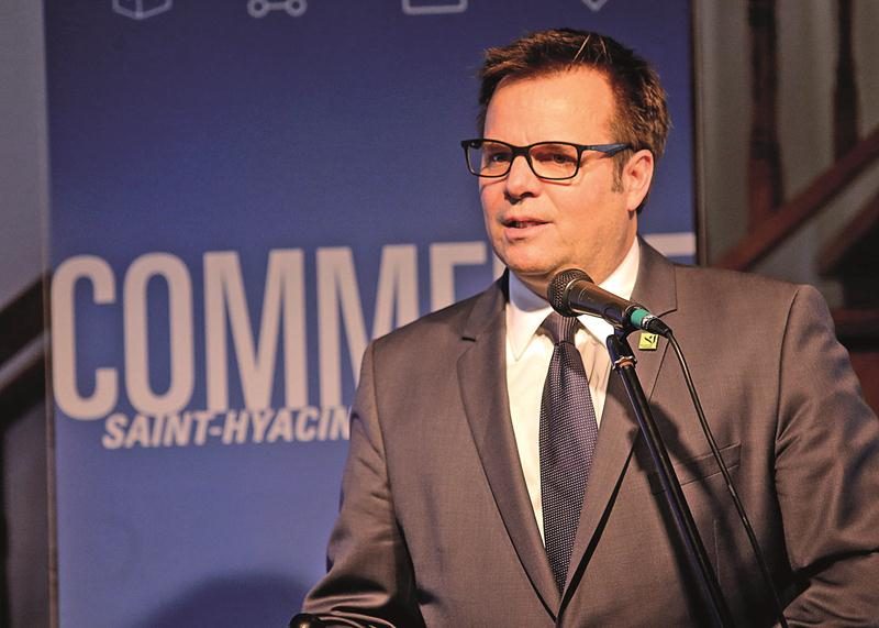 Claude Rainville, directeur du développement commercial de Saint-Hyacinthe Technopole.  Photo Robert Gosselin | Le Courrier ©