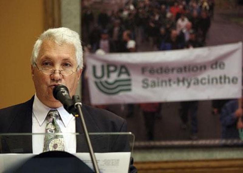 Normand Teasdale, responsable du comité de gestion de l'eau à la Fédération de l'UPA de Saint-Hyacinthe.