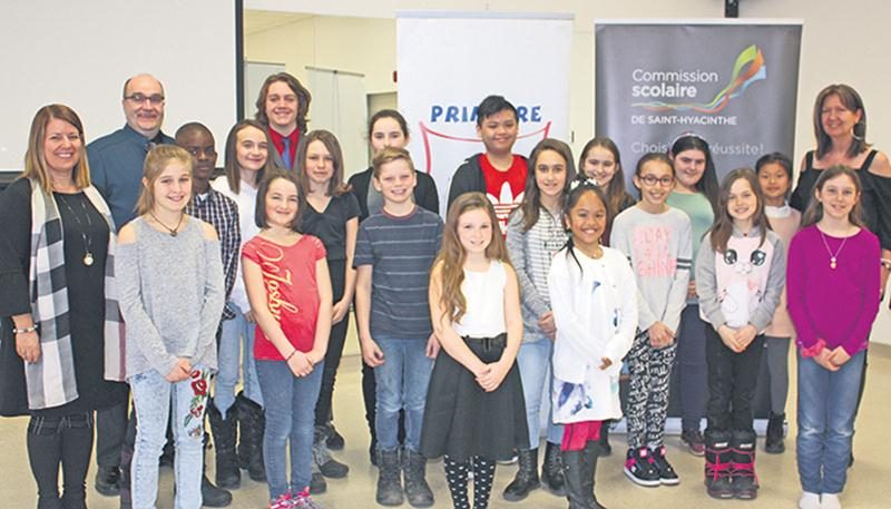 Pas moins de 23 écoles seront représentées lors de la finale de Primaire en spectacle de la Commission scolaire de Saint-Hyacinthe, soit cinq de plus que l’an dernier. Photo Courtoisie