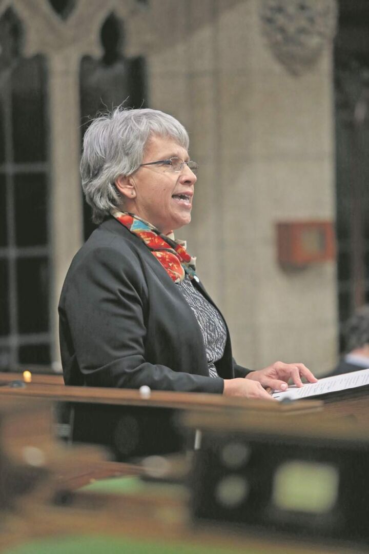 Brigitte Sansoucy, députée néodémocrate de Saint-Hyacinthe-Bagot Photothèque Le Courrier