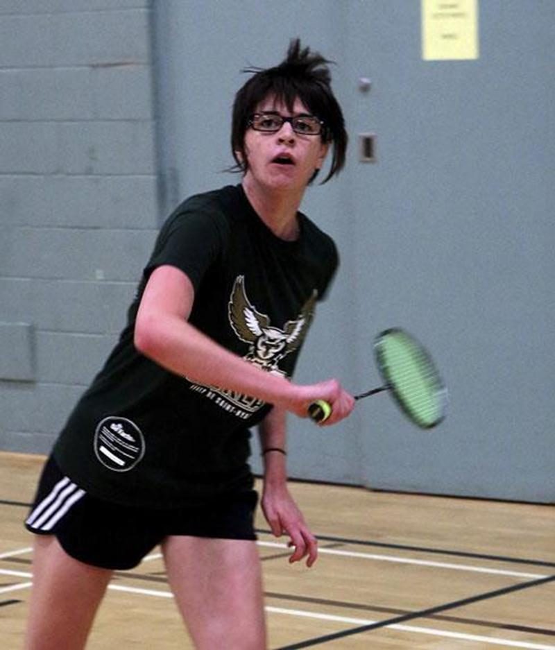 Krystelle Rousseau (sur la photo) et Myriam Proulx-Gamache ont remporté l'argent en double féminin division 1 à Granby ce week-end.