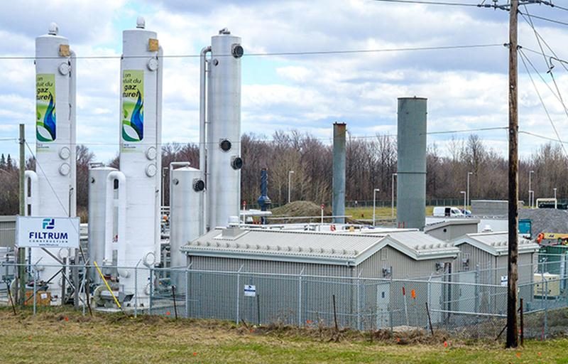 La Ville doit encore trouver plus de 100 000 tonnes d’intrants organiques pour alimenter correctement son système de biométhanisation. Photo François Larivière | Le Courrier ©