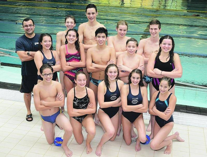 Le programme sport-études de natation a augmenté sa clientèle de 50 % cet automne. Photo François Larivière | Le Courrier ©