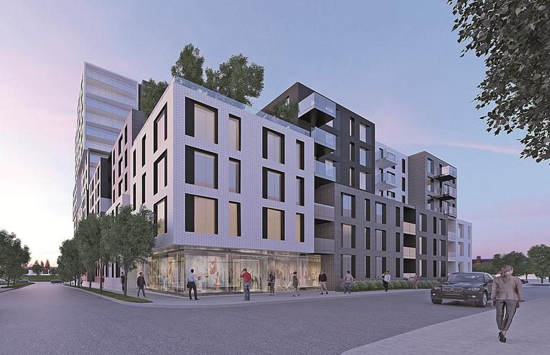 Le complexe de Réseau Sélection vu de la rue Saint-Antoine. Photo ACDF Architecture