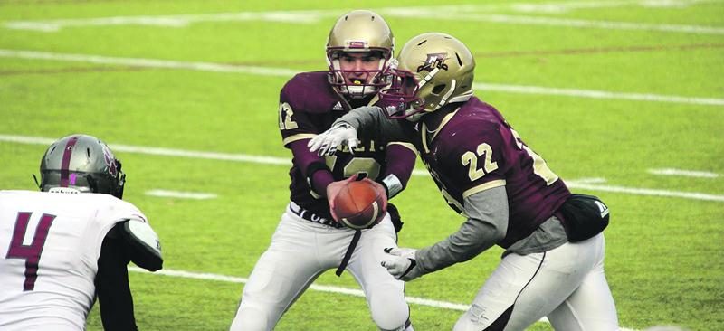 Philippe Bazinet est le quart-arrière partant des Cadets de Norwich University, une équipe division 3 du circuit NCAA. Photo Courtoisie Sara Bazinet