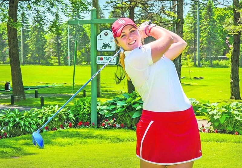 Le US Women’s Amateur a mis un terme à la saison estivale de Valérie Tanguay. Photo François Larivière | Le Courrier ©