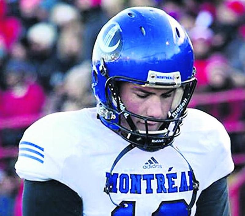 À sa première saison universitaire, Louis-Philippe Simoneau participera à la finale de la Coupe Vanier. Photo Dorothée Harvey