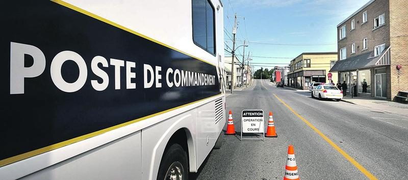 Une quarantaine d’enquêteurs du ministère du Travail, de l’Emploi et de la Solidarité sociale ont visé un réseau de travail au noir de Saint-Hyacinthe. Photo François Larivière | Le Courrier ©