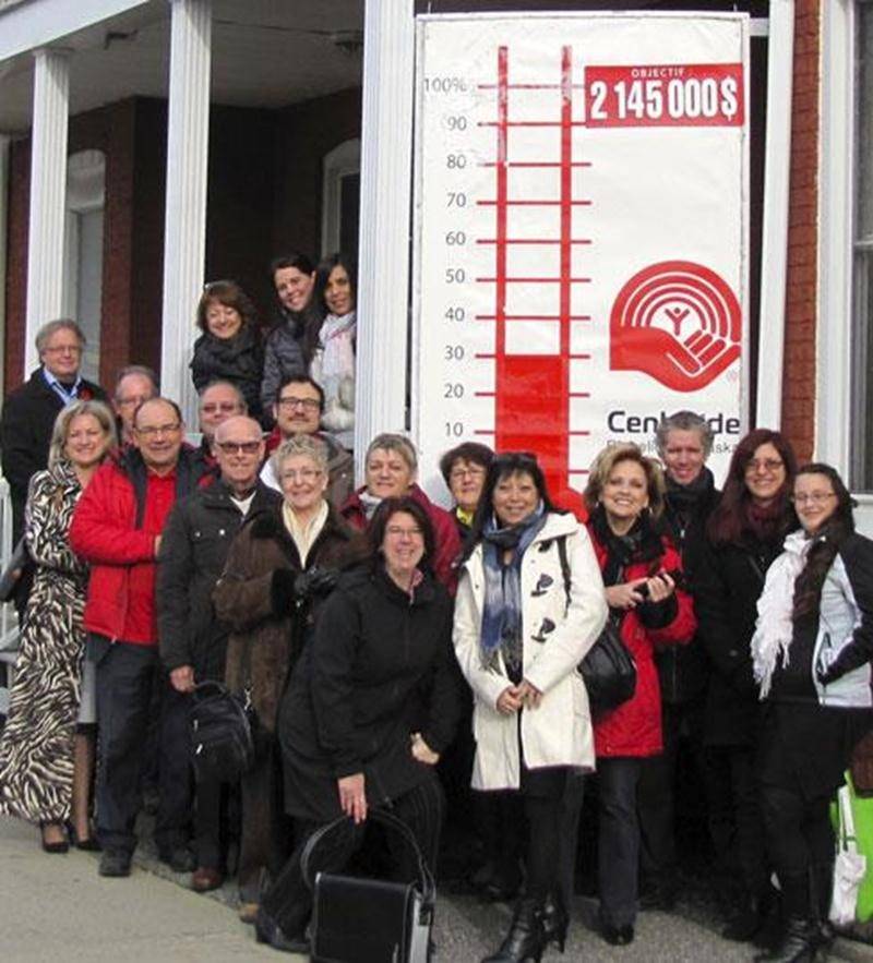 Les 17 organismes maskoutains partenaires de Centraide Richelieu-Yamaska ont profité de la Journée mondiale de la philanthropie pour se réunir au siège social de Centraide à Saint-Hyacinthe.