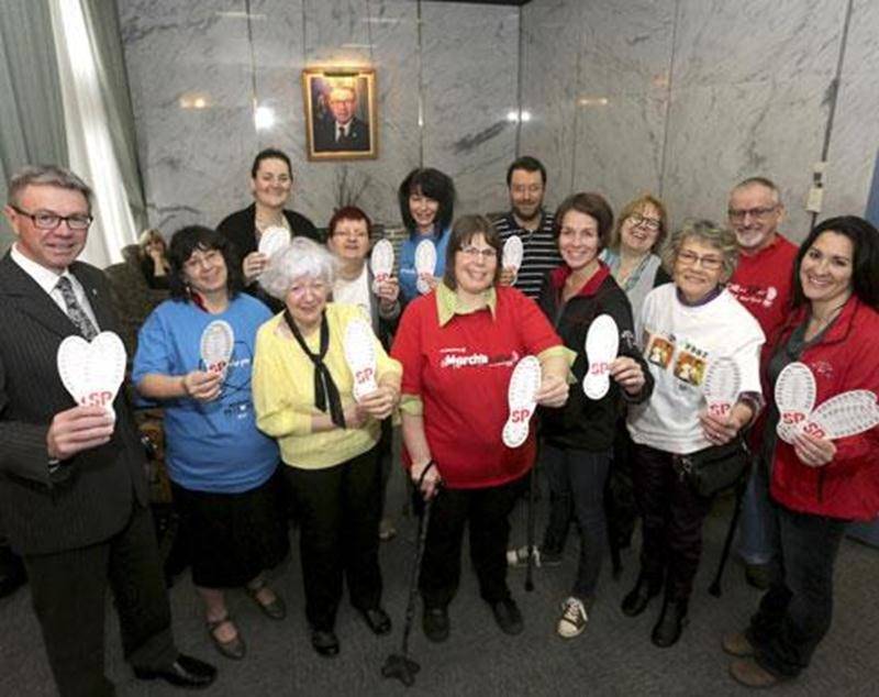 La division Saint-Hyacinthe-Acton de la Société canadienne de la sclérose en plaques souhaite amasser un montant de 30 000 $ avec la Marche de l'espoir.