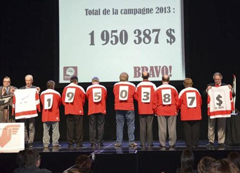 Près de 2 M$ ont été amassés par Centraide dans la région.