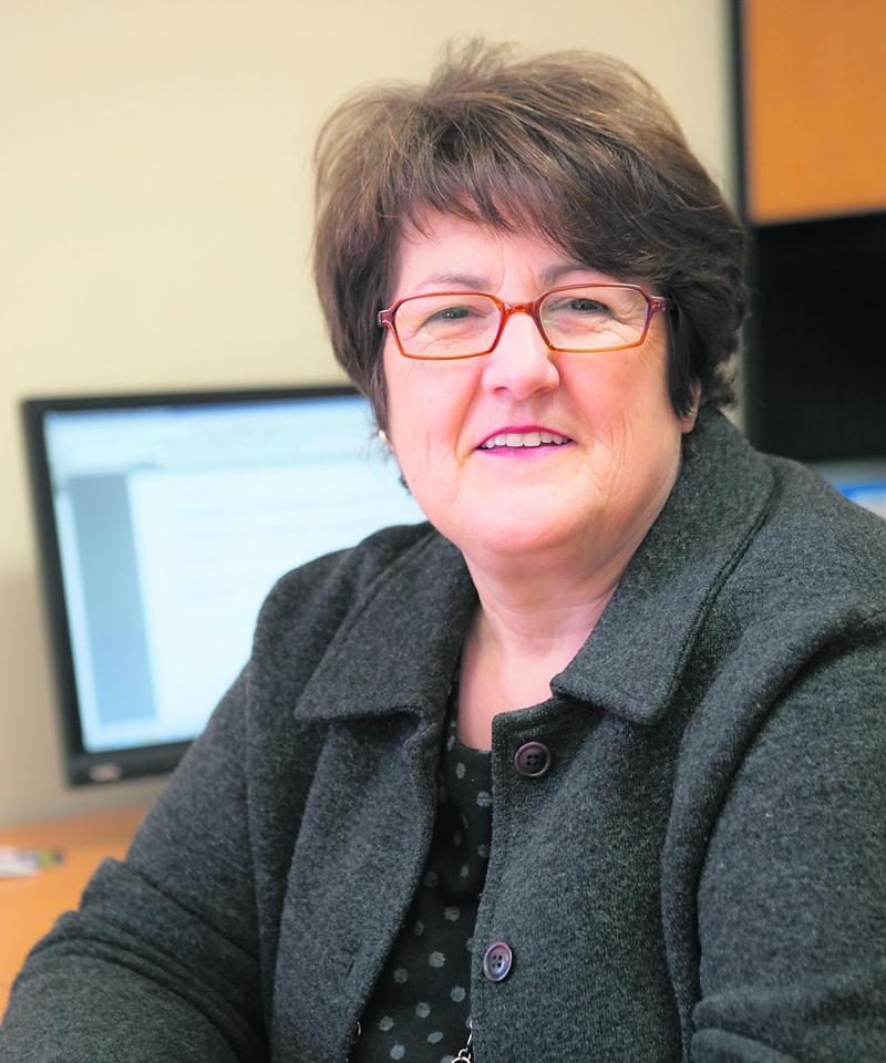 La décision de la Ville de réduire le taux de la taxe compensatoire de moitié en 2016 ne fait pas le bonheur total de Claudine Gauvin, directrice générale de la Moisson maskoutaine. Photothèque | Le Courrier ©