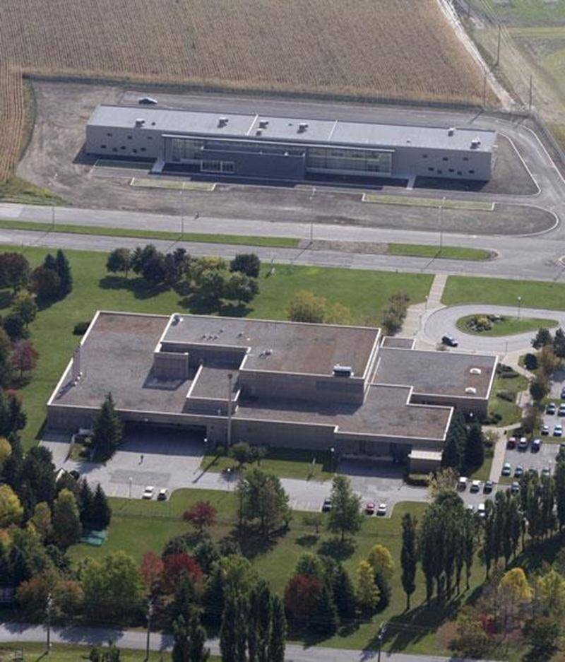La Cité de la biotechnologie agroalimentaire, vétérinaire et agroenvironnementale de Saint-Hyacinthe.