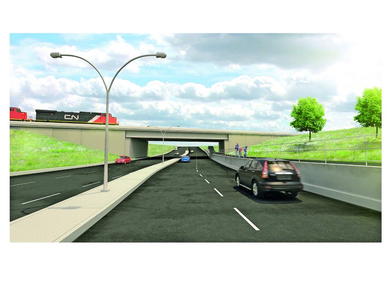 Saint-Hyacinthe pourrait n’obtenir que 8 M$ en subventions pour son tunnel Casavant, ce qui lui laisserait une facture de 24 M$.