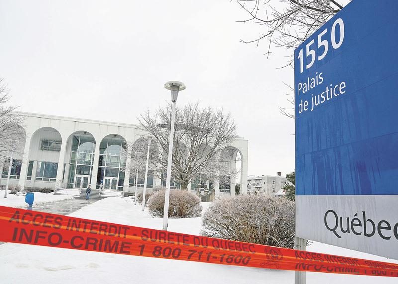 Le palais de justice de Saint-Hyacinthe est considéré comme désuet par de nombreux acteurs du milieu qui attendent avec impatience l’avancement du dossier en lien avec ses rénovations. Photothèque | Le Courrier ©