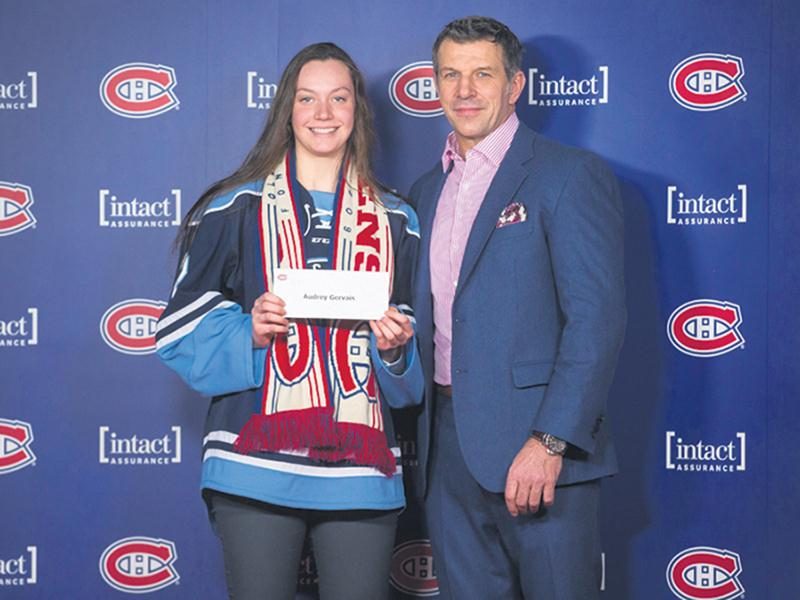 Audrey Gervais, boursière du Canadien de Montréal