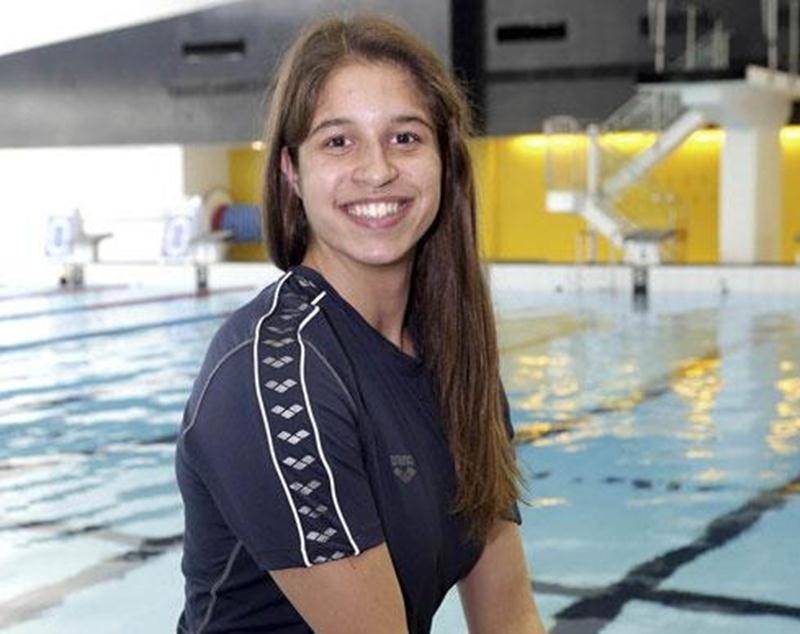 Maria-Klara Suciu a fait le plein d'expérience aux essais canadiens de natation au début du mois d'avril, à Victoria.