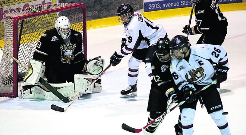Les Gaulois ont signé seulement une 4e victoire en 15 matchs dimanche après-midi. Photo Robert Gosselin | Le Courrier ©