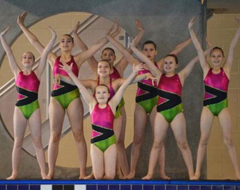L'équipe développement U12 des Vestales de Saint-Hyacinthe.