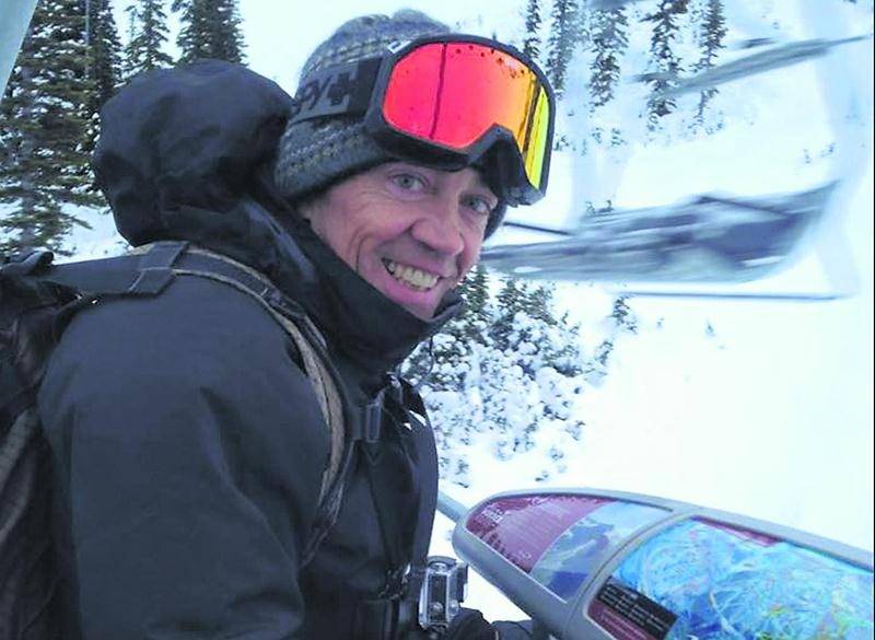 Pierre Jetté, à la conquête du centre de ski Whistler Blackcomb. Photo Facebook