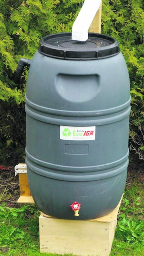Les Maskoutains désireux de se procurer un baril récupérateur d’eau de pluie peuvent s’inscrire dès maintenant en ligne afin de ­courir la chance de remporter un baril au coût de 30 $ (valeur de 85 $).