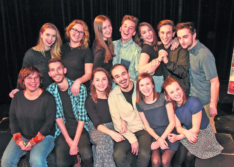 Une douzaine de finissants en interprétation participeront aux auditions générales du Quat’sous, en mai. Photo François Larivière | Le Courrier ©