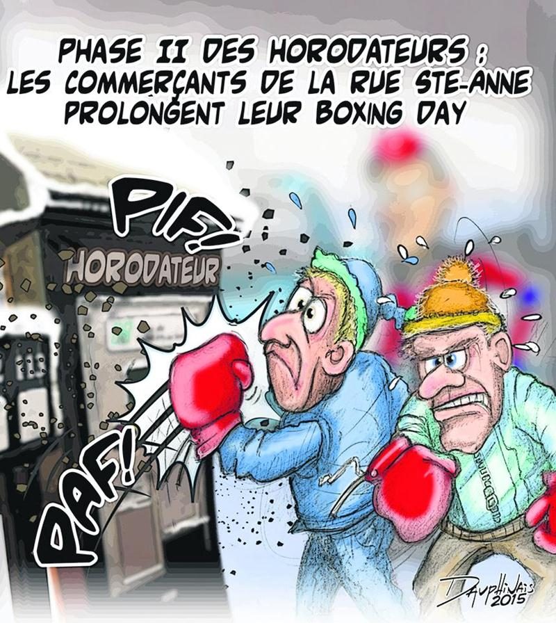 L’implantation des horodateurs et les modifications à la grille tarifaire des stationnements font toujours rager les commerçants du centre-ville. Grâce à la fermeture du pont Bouchard, ils viennent enfin d’obtenir des assouplissements qui ramèneront la gratuité le week-end et les jeudis et vendredis en soirée.