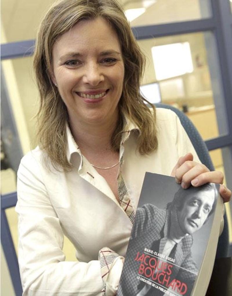 Marie-Claude Ducas, auteure de la biographie <em>Jacques Bouchard : le créateur de la publicité québécoise</em> et journaliste couvre depuis 25 ans la publicité et les communications. Après être passée par Infopresse, Le Devoir, l'Actualité, Châtelaine et autres, elle est actuellement chroniqueur médias pour le Journal de Montréal.