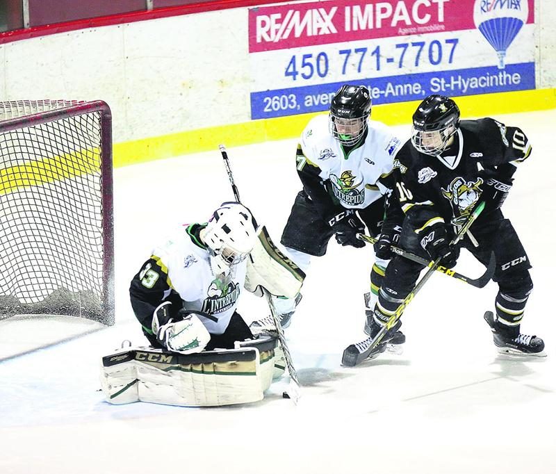 Les Gaulois n’ont pas perdu en trois rencontres face à l’Intrépide cette saison. Photo Robert Gosselin | Le Courrier ©