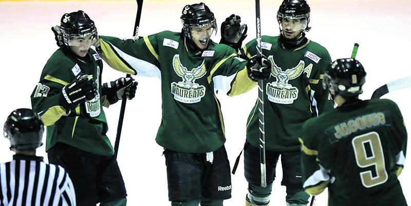 La LHJQ a repris possession de la concession des Lauréats du Cégep de Saint-Hyacinthe.  Photothèque | Le Courrier ©