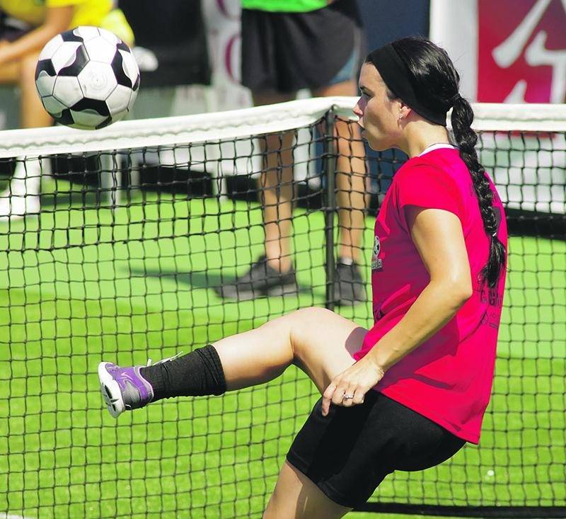 Andréanne Gagné lancera son académie, dédiée aux jeunes joueuses de soccer, en octobre. Photothèque | Le Courrier ©