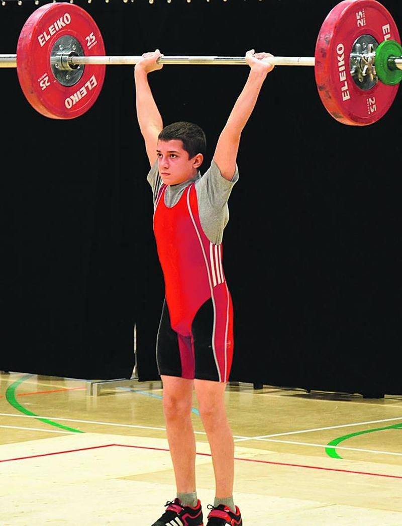 Shad Darsigny, 12 ans, était le plus jeune participant à la compétition. Photo François Larivière | Le Courrier ©