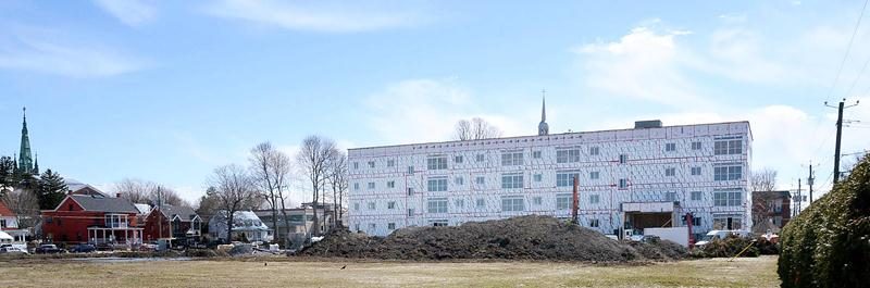 Le parc immobilier résidentiel de Saint-Hyacinthe pourrait s’enrichir de quelque 2 000 portes au cours des prochaines années. Photo François Larivière | Le Courrier ©