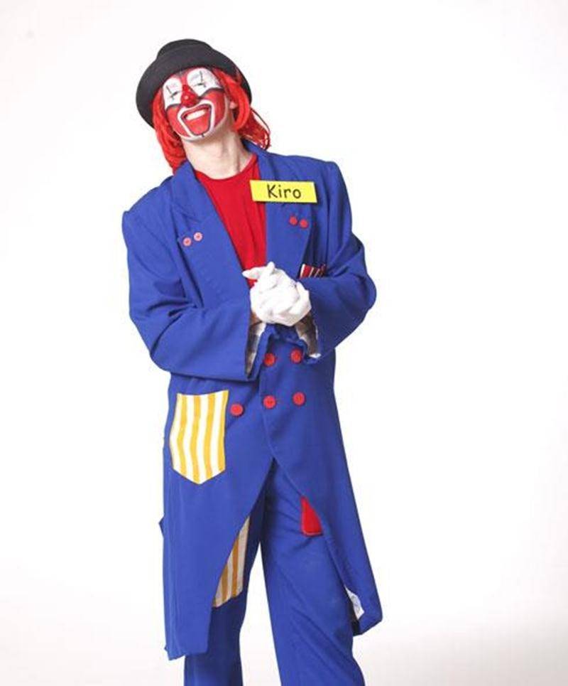 Kiro le clown sera à la Foire du livre le samedi 24 mars pour le lancement de son 1<sup>er</sup> DVD-livre.
