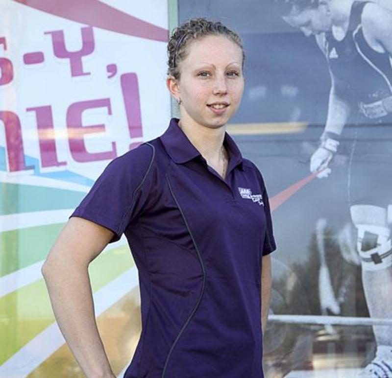 Annie Moniqui, 22 ans, reste sereine malgré la lourde charge qui l'attend pour ses premiers Jeux olympiques à Londres. La compétition d'haltérophilie des 58 kg se déroulera le 30 juillet.