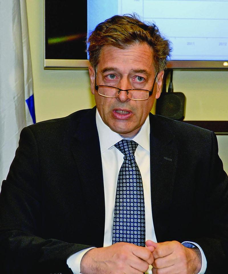 Le directeur général de Saint-Hyacinthe Technopole, André Barnabé. Photothèque | Le Courrier ©
