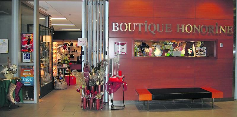 Les jours sont comptés pour la boutique Honorine, située à l’entrée de l’Hôpital Honoré-Mercier, qui fermera ses portes le 15 janvier.   Photo CSSSRY