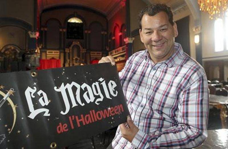 Joël Bérard organise la 8 e édition du spectacle <em>La Magie de l'Halloween</em> le samedi 27 octobre à la salle théâtre La Scène dès 20 h.