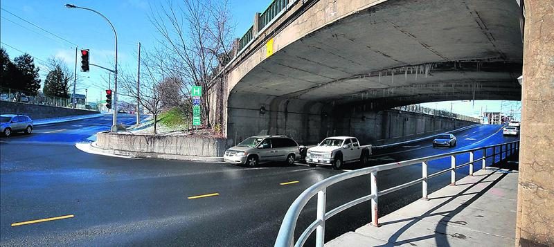 Les travaux ont été menés rondement au tunnel de l’avenue Sainte-Anne. Photo Robert Gosselin | Le Courrier ©