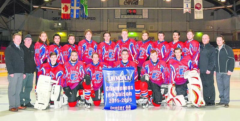 Premier au classement général de la ligue métropolitaine junior AA, les Éclaireurs sont en bonne position pour défendre leur titre de champions des séries. Photo Courtoisie